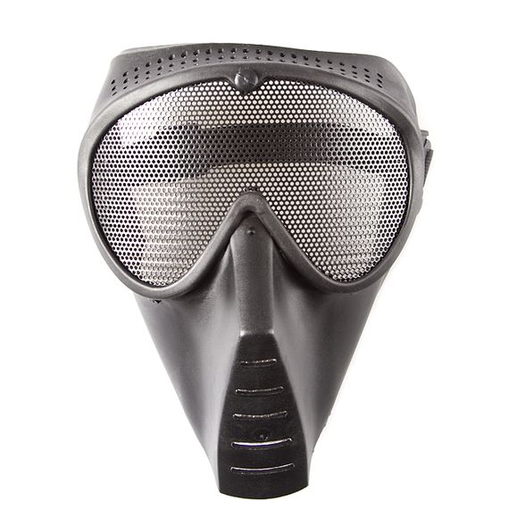 Airsoft maska medium, czarna
