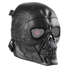 Maska airsoftowa Wosport Terminator, czarna