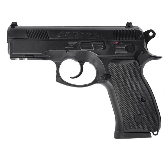Pistolet airsoftowy CZ 75 D Compact 6 mm Gas, czarny