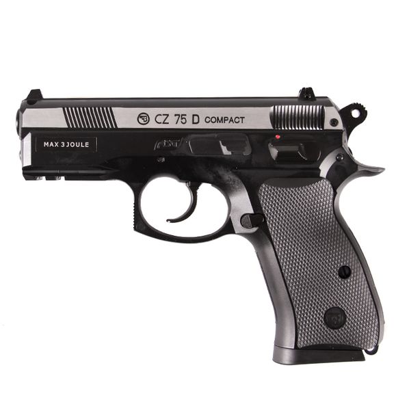 Pistolet pneumatyczny CZ 75 D DuoTone CO2, 4,5 mm, czarny