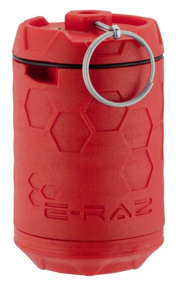 Airsoft granat gazowy E-RAZ RED, 100 naboi