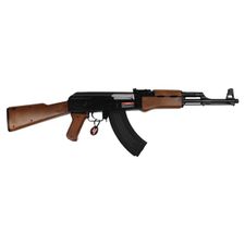 Pistolet maszynowy do airsoftu AK-47 AEG, kal. 6 mm BB, imitacja drewna