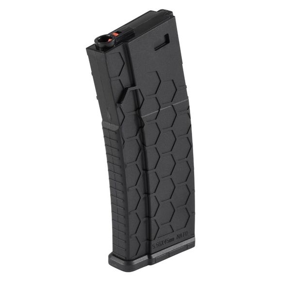 Airsoftowy magazynek Lancer Tactical Dytac Hexmag 120 naboi, czarny