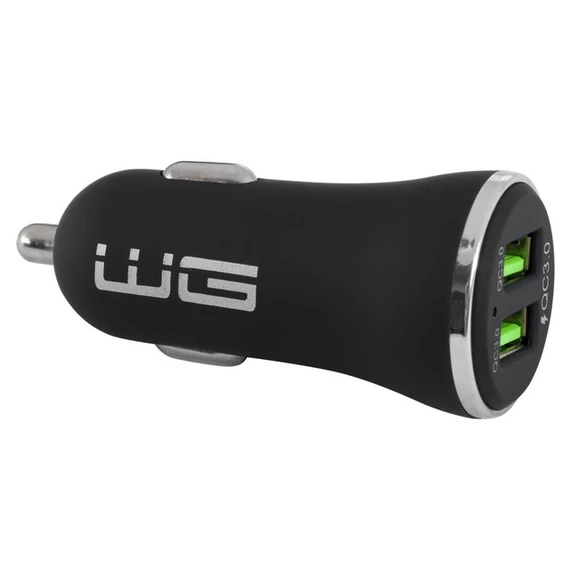 Ładowarka samochodowa WG 2 x USB QC3