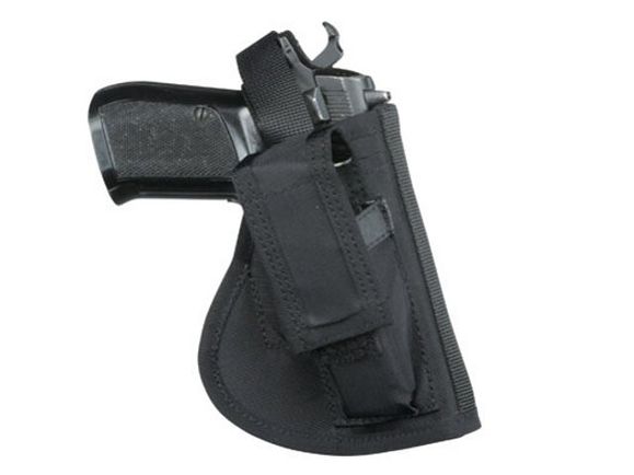 Kabura boczna na broń z magazynkiem Glock 17, prawa strona