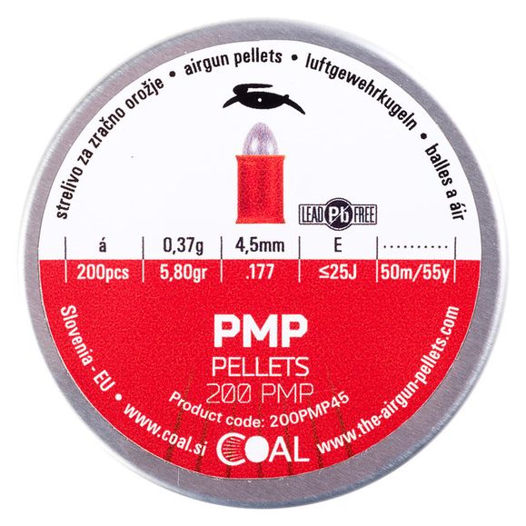 Śrut Diabolo PMP 200, kal. 4,5 mm, 200 szt.