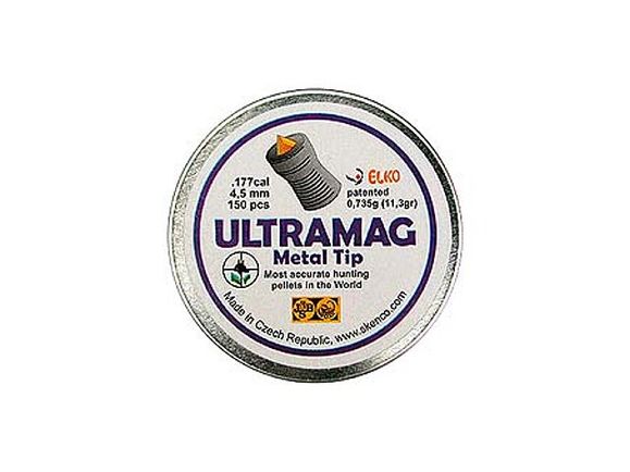 Śrut ULTRAMAG- METAL TIP JSB, 4,5 mm