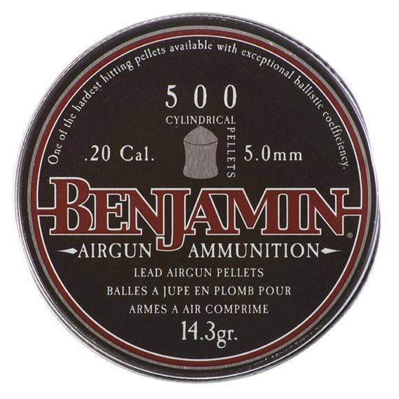 Śrut Diabolo Benjamin 500, kal. 5,0 mm, 500 szt.