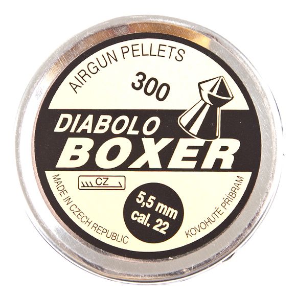 Śrut Diabolo Boxer, 300 szt., kal. 5,5 mm