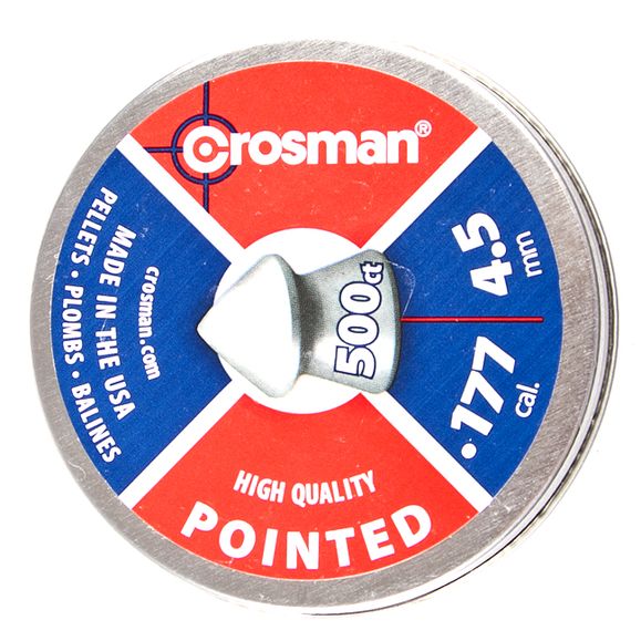 Śrut Diabolo Crosman Pointed High Quality, 500 szt., .177, kal. 4,5 mm
