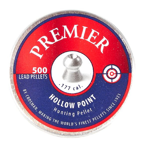 Śrut Diabolo Crosman Premier Hollow Point, 500 szt., kal. 4,5 mm (.177)