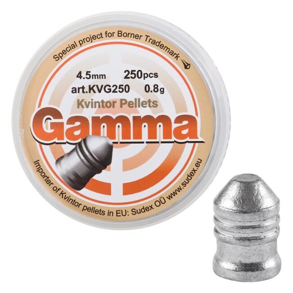 Śrut Diabolo Gamma, kal. 4,5 mm, 0,80 g, 250 szt.