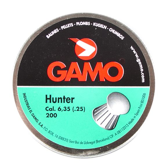 Śrut Gamo Hunter, 200 szt., kal. 6,35 mm