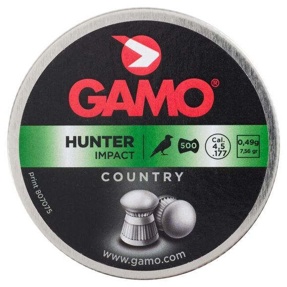 Śrut diabolo Gamo Hunter kal. 4,5 mm, 500 szt.