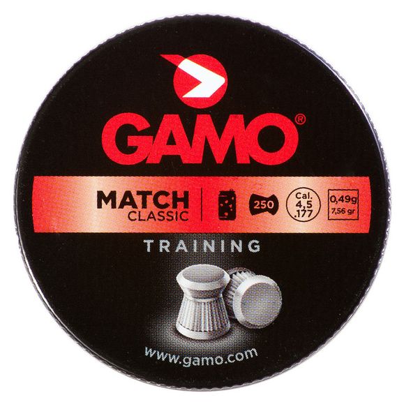 Śrut Diabolo Gamo Match, 250 szt., kal. 4,5 mm
