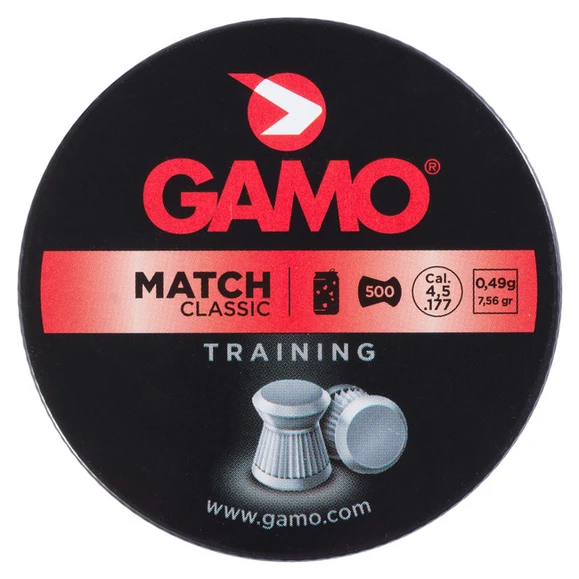 Śrut Diabolo Gamo Match, 500 szt., kal. 4,5 mm