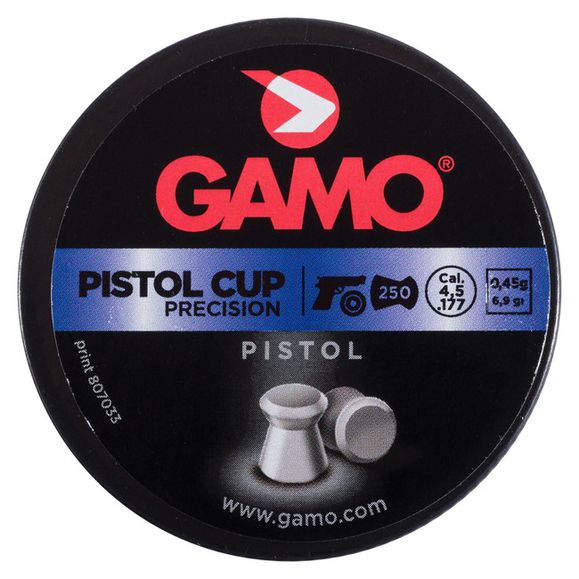 Śrut diabolo Gamo pistolet Cup-Metal, kal. 4,5 mm, 250 szt.