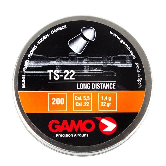 Śrut Gamo TS-22, 200 szt., kal. 5,5 mm