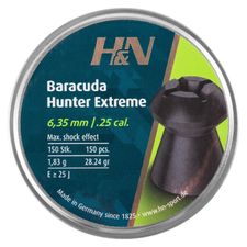 Śrut diabolo HN Baracuda Hunter Extreme kal. 6,35 mm, 150 szt.