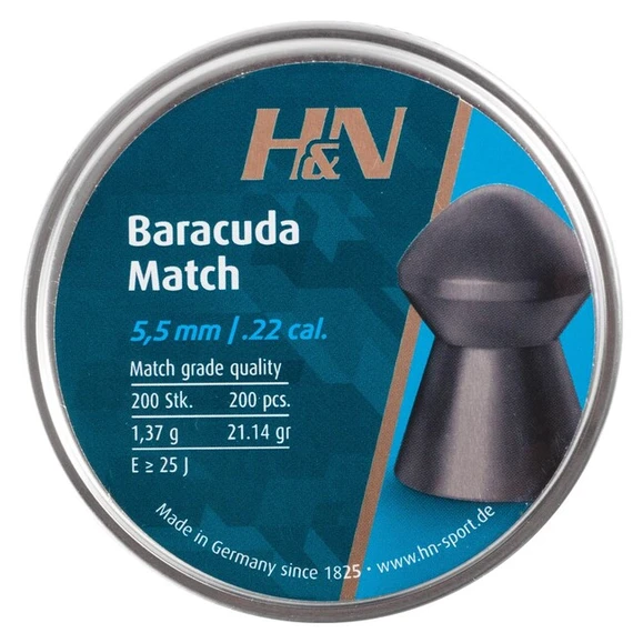 Śrut Diabolo HN Baracuda Match kal. 5,52 mm, 200 szt.