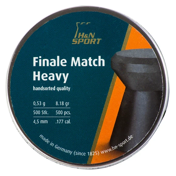 Śrut Diabolo HN Finale Match Heavy, kal. 4,5 mm, 500 szt.