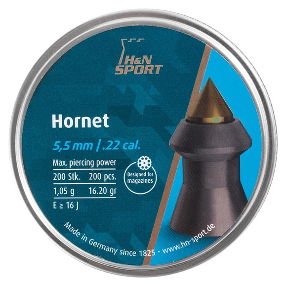 Śrut diabolo HN Hornet kal. 5,5 mm, 200 szt. 1.05 g