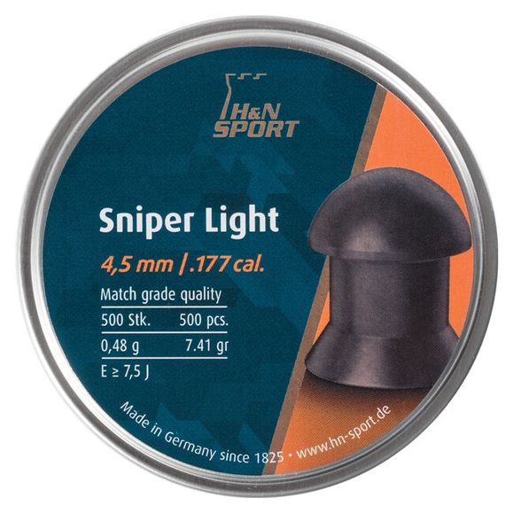 Śrut Diabolo HN Sniper Light, kal. 4,5 mm, 500 szt.