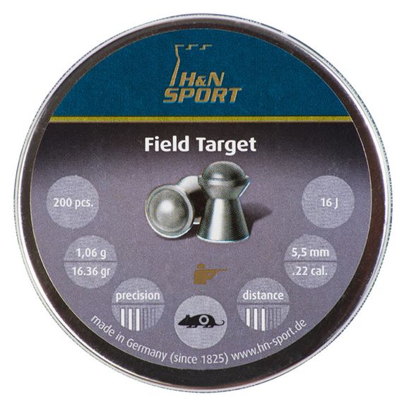 Śrut Diabolo HN Field Target, kal. 5,5 mm, 200 szt.