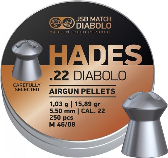 Śrut Diabolo JSB Hades kal.5,5 mm, 250 szt.