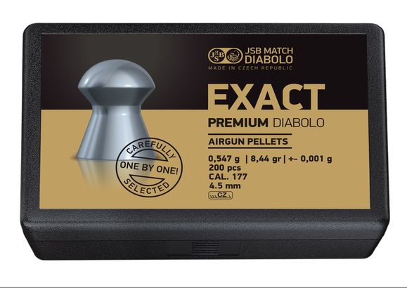 Śrut Diabolo JSB Premium Exact, kal. 4,52 mm, 200 szt.