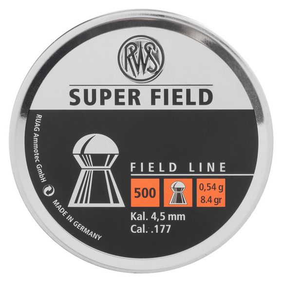 Śrut Diabolo RWS Super Field, kal. 4,52 mm, 0,54 g