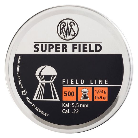 Śrut Diabolo RWS Super Field, kal. 5,52 mm, 1,03 g