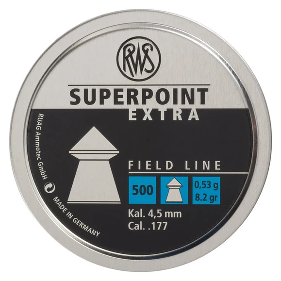 Śrut Diabolo RWS Superpoint extra, kal. 4,5 mm, 0,53 g