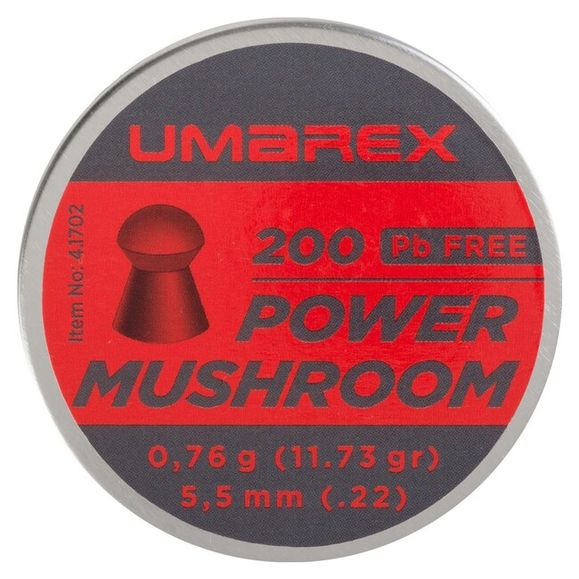 Śrut diabolo Umarex Power Mushroom Pb Free kal. 5,5 mm, 200 szt.