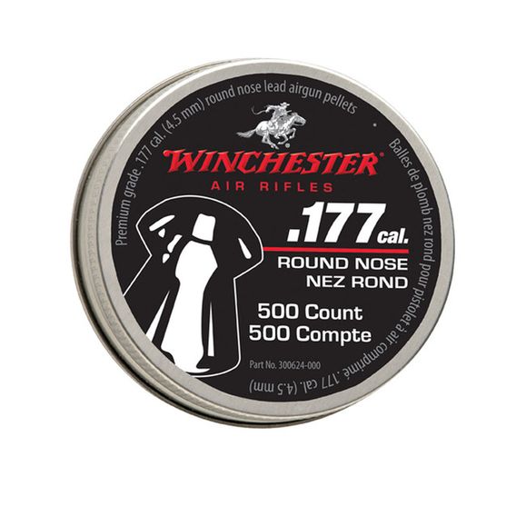 Śrut Diabolo Winchester Round Nose, kal. 4,5 mm, 500 szt.