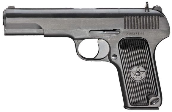 Ekspansji pistolet Norinco T54 kal. 7, 62 x 25 mm