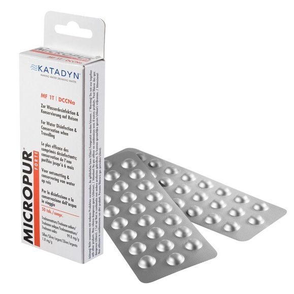 Tabletki filtrujące Micropur Forte MF1 / 50T