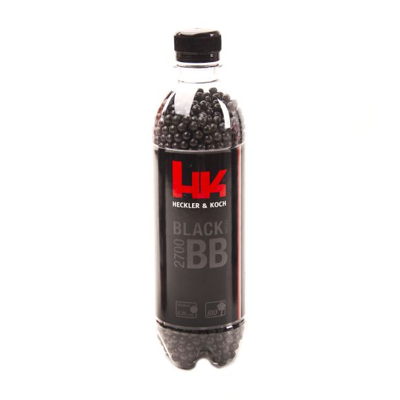 Kulki BB 6 mm Heckler&Koch, 0,20 g, 2700 szt., czarne BIO
