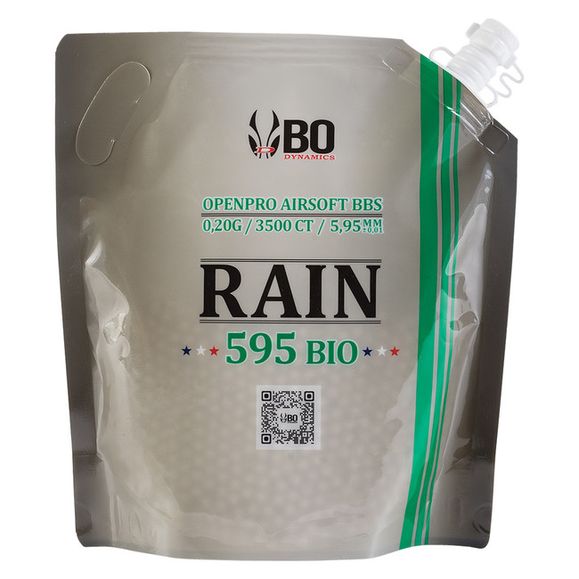 Kulki BB 6 mm, B.O. Rain 0,20 g, 3500 szt. BIO