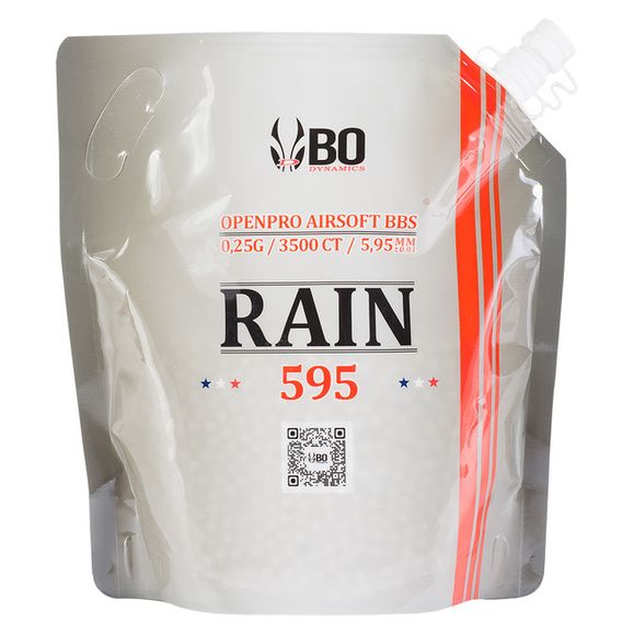 Kulki BB 6 mm, B.O. Rain 0,25 g, 3500 szt.