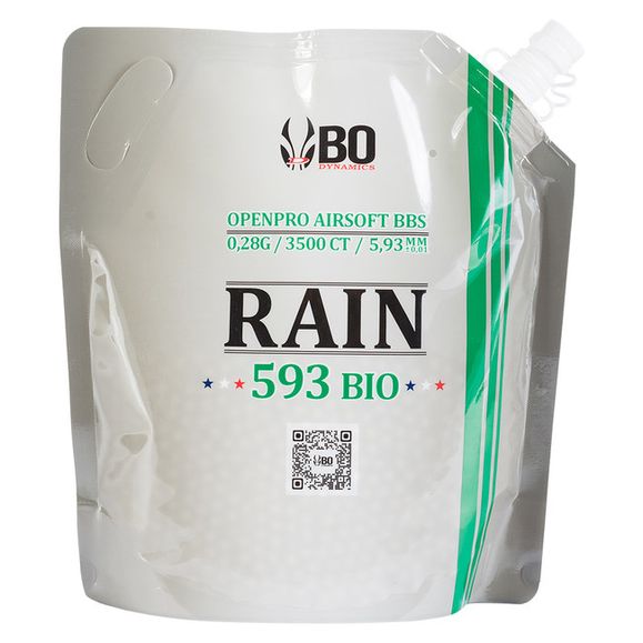 Kulki BB 6 mm, B.O. Rain 0,28 g, 3500 szt. BIO