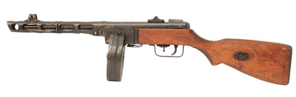 Pistolet maszynowy Spagin PPSh 41, kal. 7,62 x 25 mm
