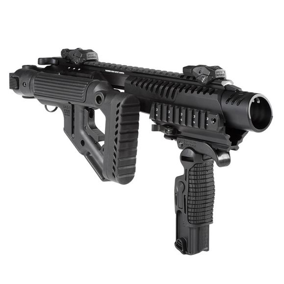 Konwersja do karabinu KPOS G2 Delta dla broni Glock 17, 18, 19, 22, 23, Galil kolba