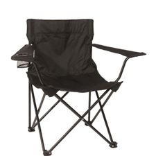 Krzesło kempingowe Relax, czarny