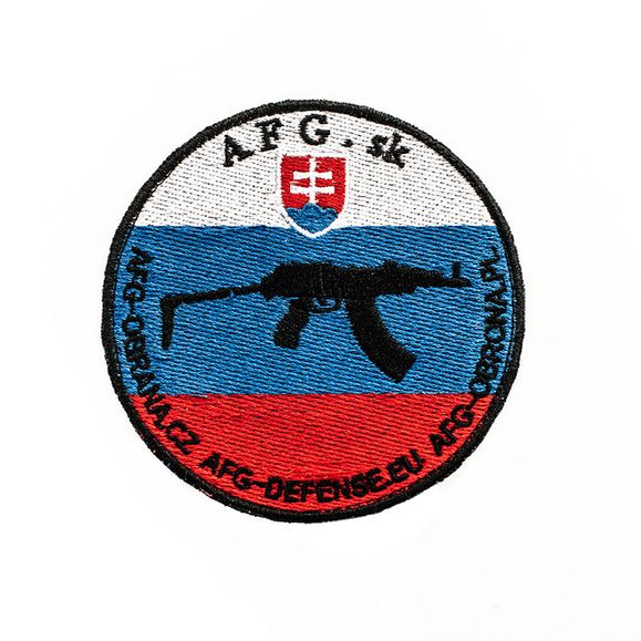 Naszywka AFG - pistolet maszynowy wz. 58 subcompact tricolor SK