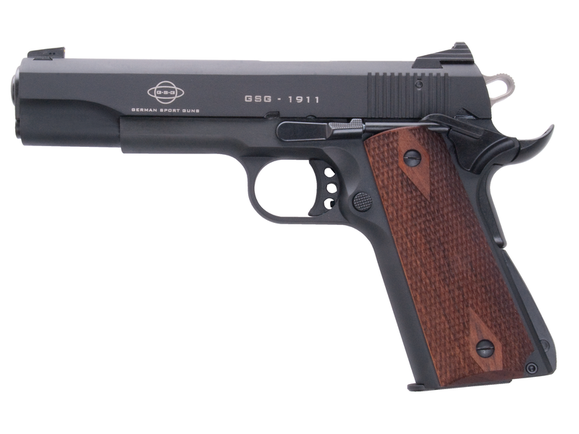 Pistolet GSG 1911 Walnut, kal. .22 LR, drewno