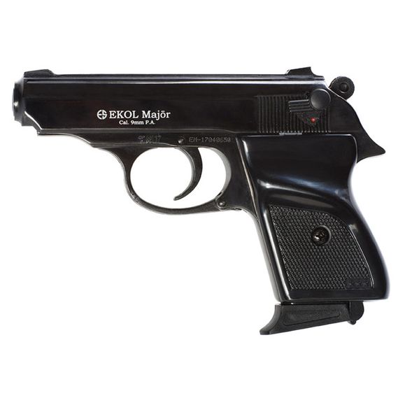 Pistolet gazowy Ekol Major, czarny, kal. 9 mm Knall