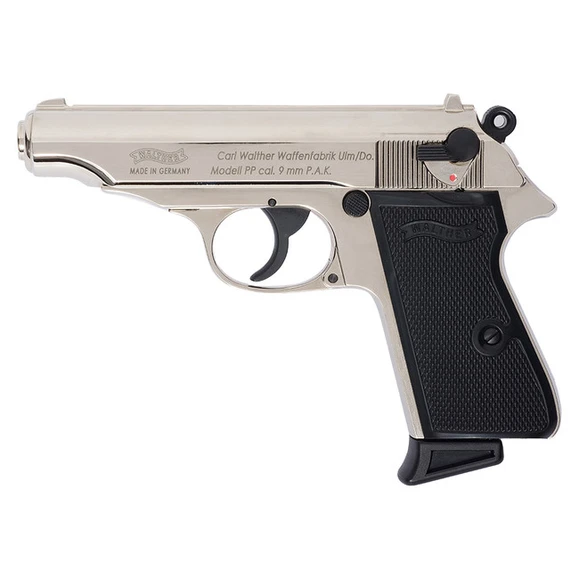 Pistolet gazowy Umarex Walther PP, chrom, kal. 9 mm