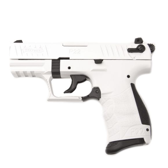 Pistolet gazowy Walther P22Q, biały, kal. 9 mm