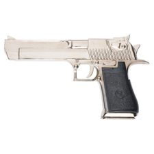 Półautomatyczny pistolet USA, Izrael 1982, Desert Eagle chrome